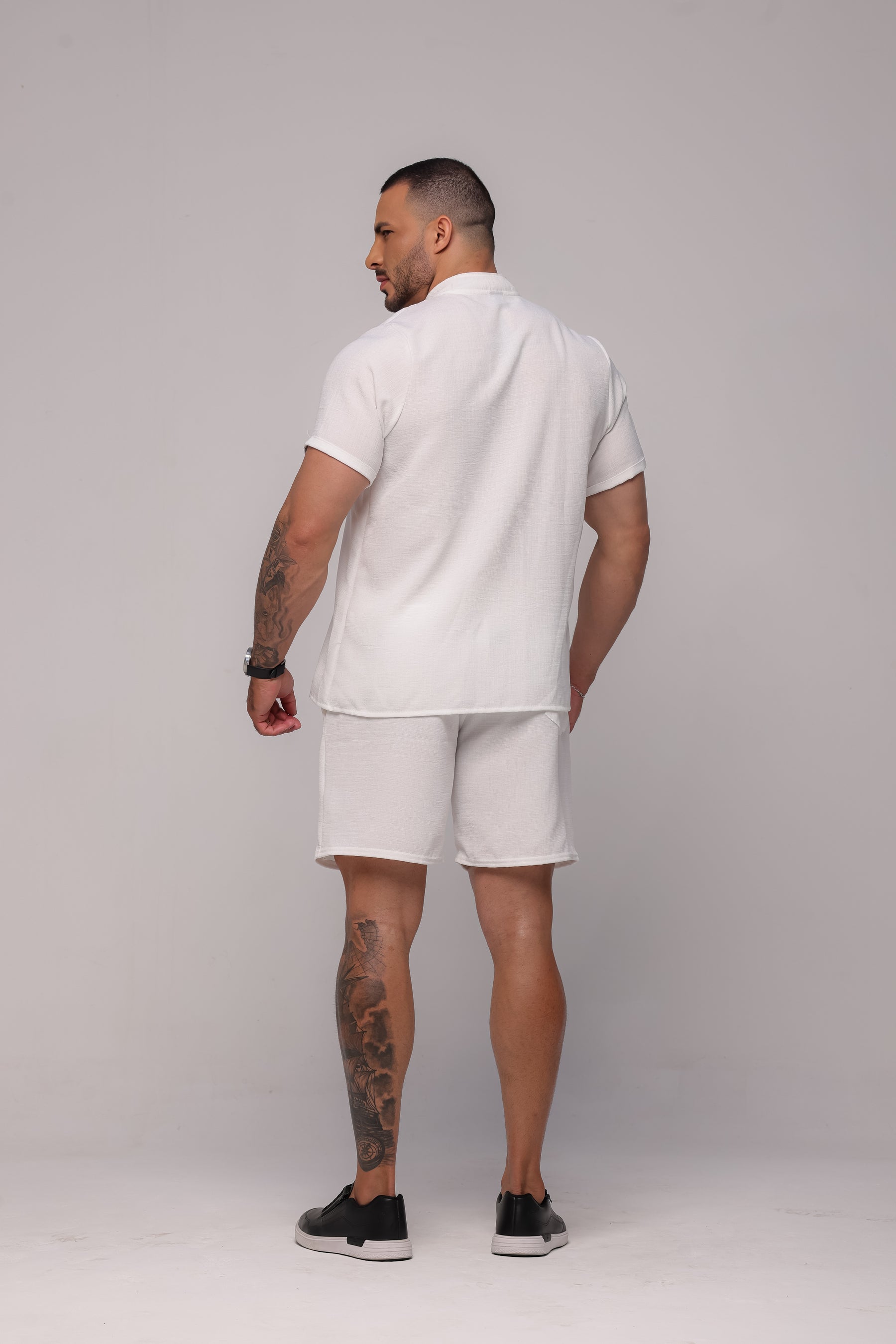 Conjunto Masculino Linhão Branco
