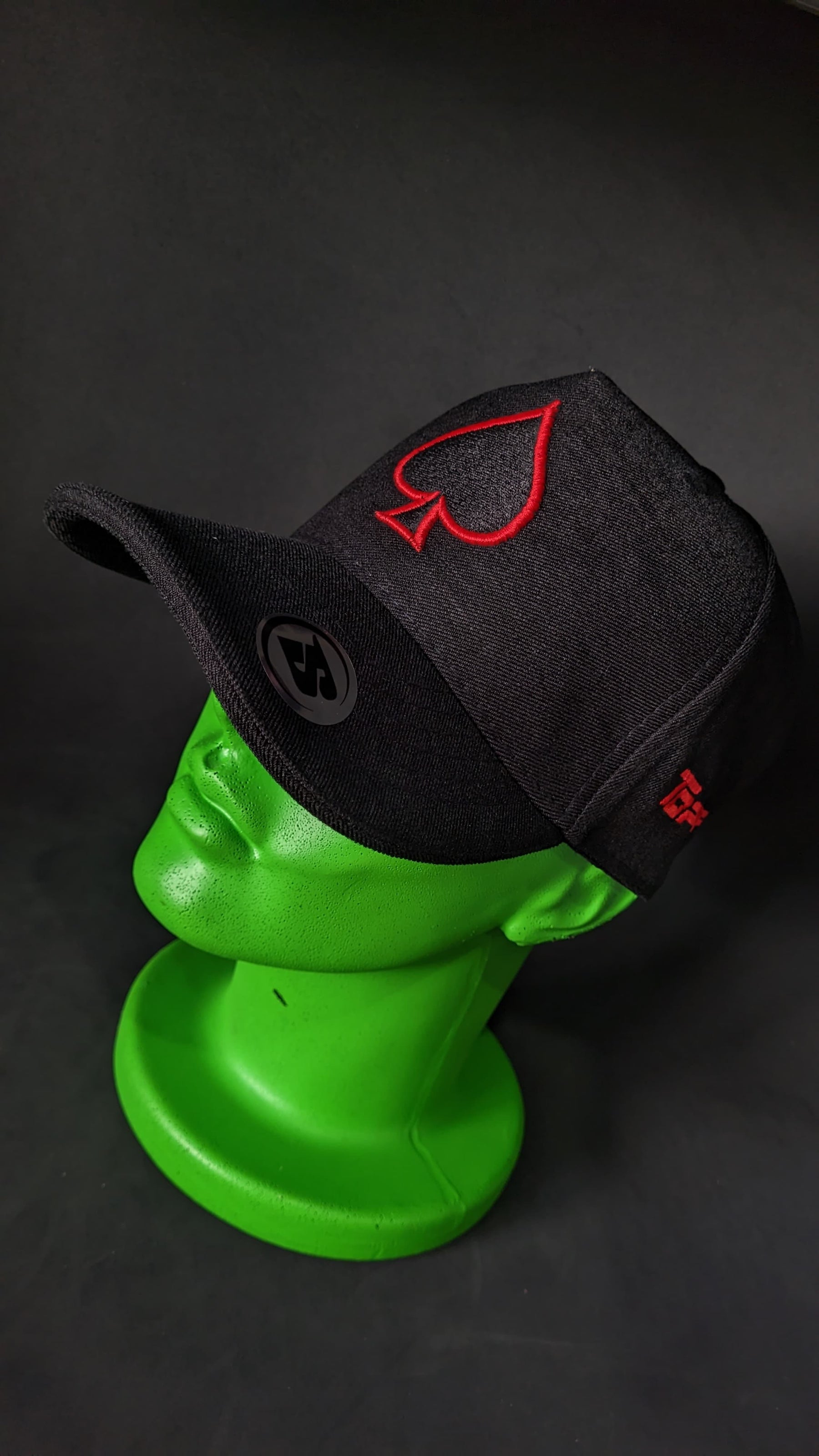 Boné Top Life Preto com Vermelho 2
