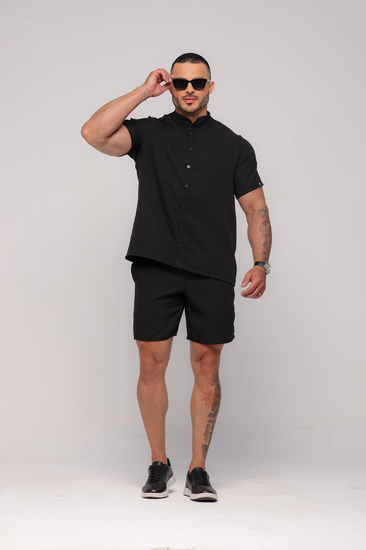 Conjunto Masculino Linhão Preto