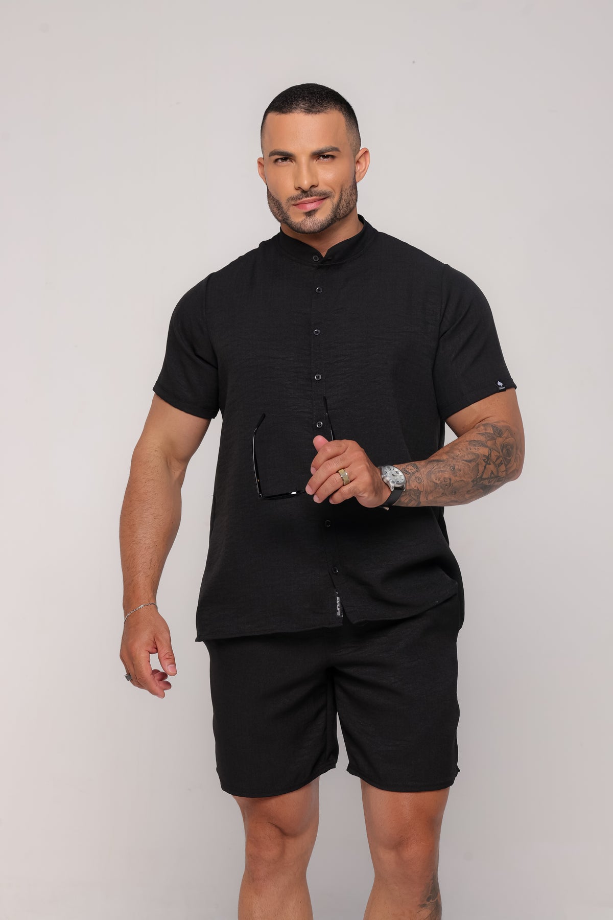 Conjunto Masculino Linhão Preto